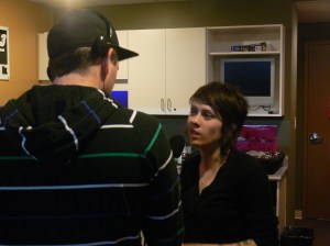 Interviewing Tegan :: 20091221