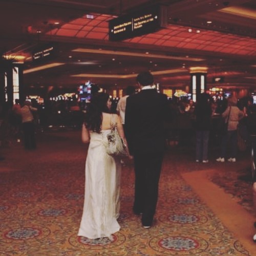 me and Coral in Vegas